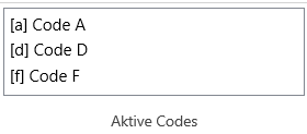 ActiveCodesList