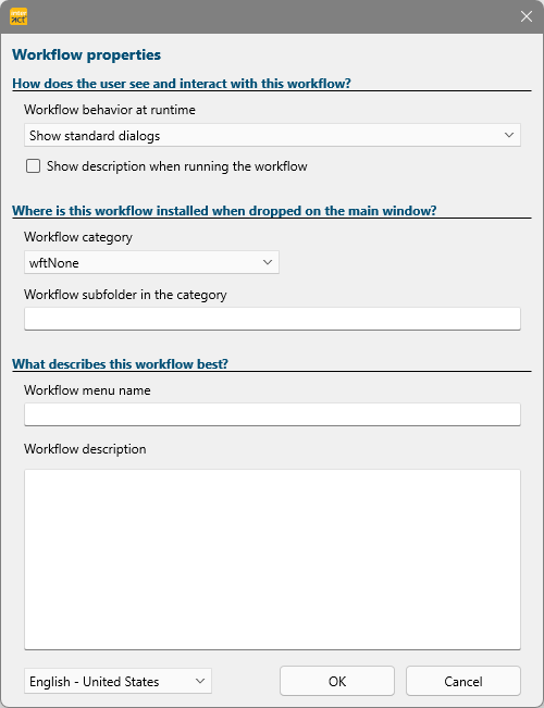 Workflow-Properties