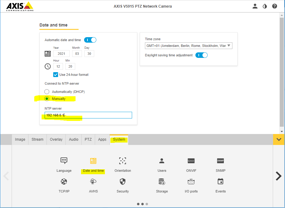 Axis-Ate&Time-TimeServer