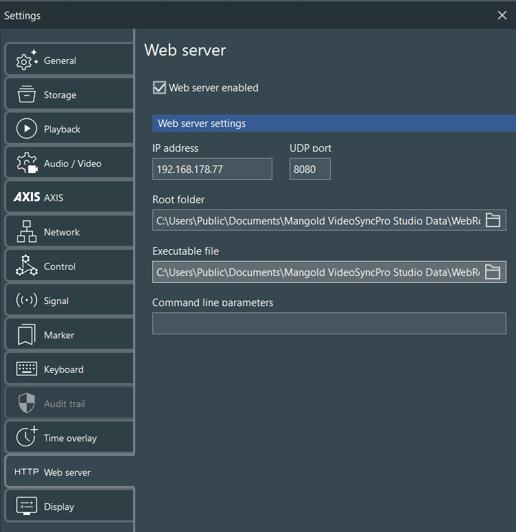 Settings_WebServer