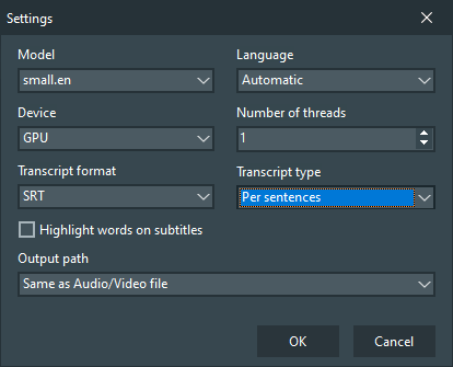 VSP_AI-Settings
