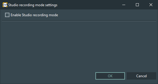 VSP_StudioMode-Settings-Blank