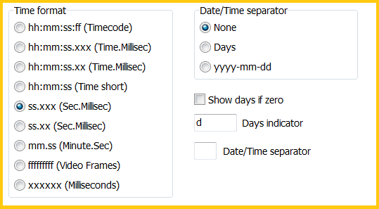OptionsTimeFormatStatistics